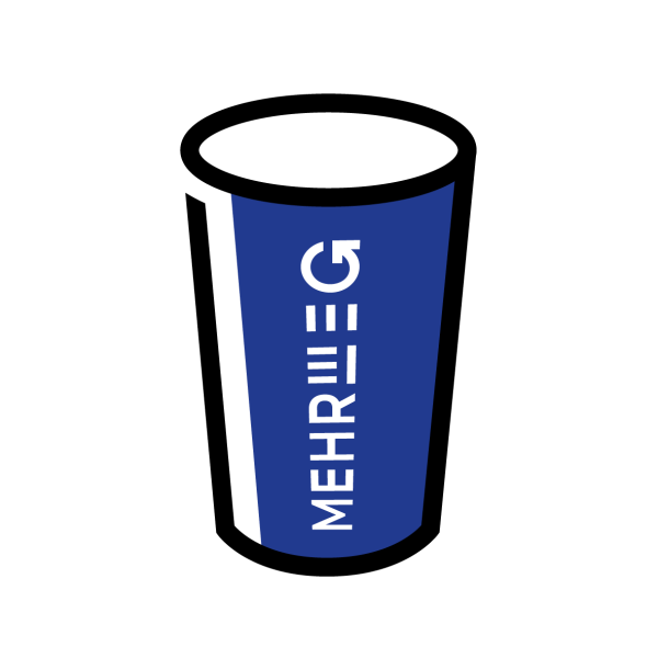0,3 L Mehrwegbecher für Kaltgetränke